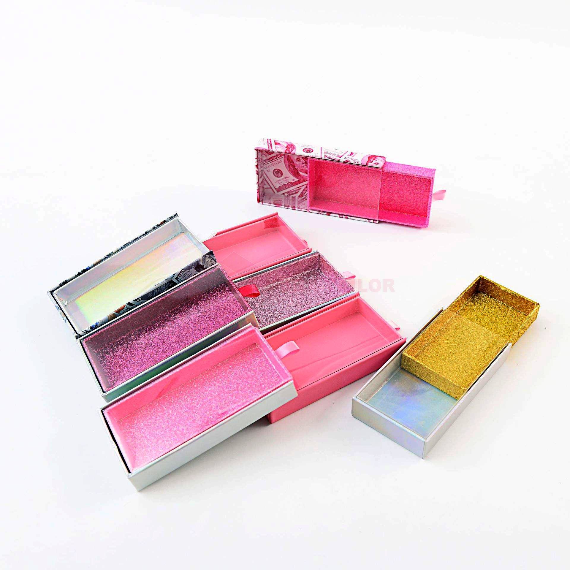 Custom Design False Eyelash Packaging Boxes