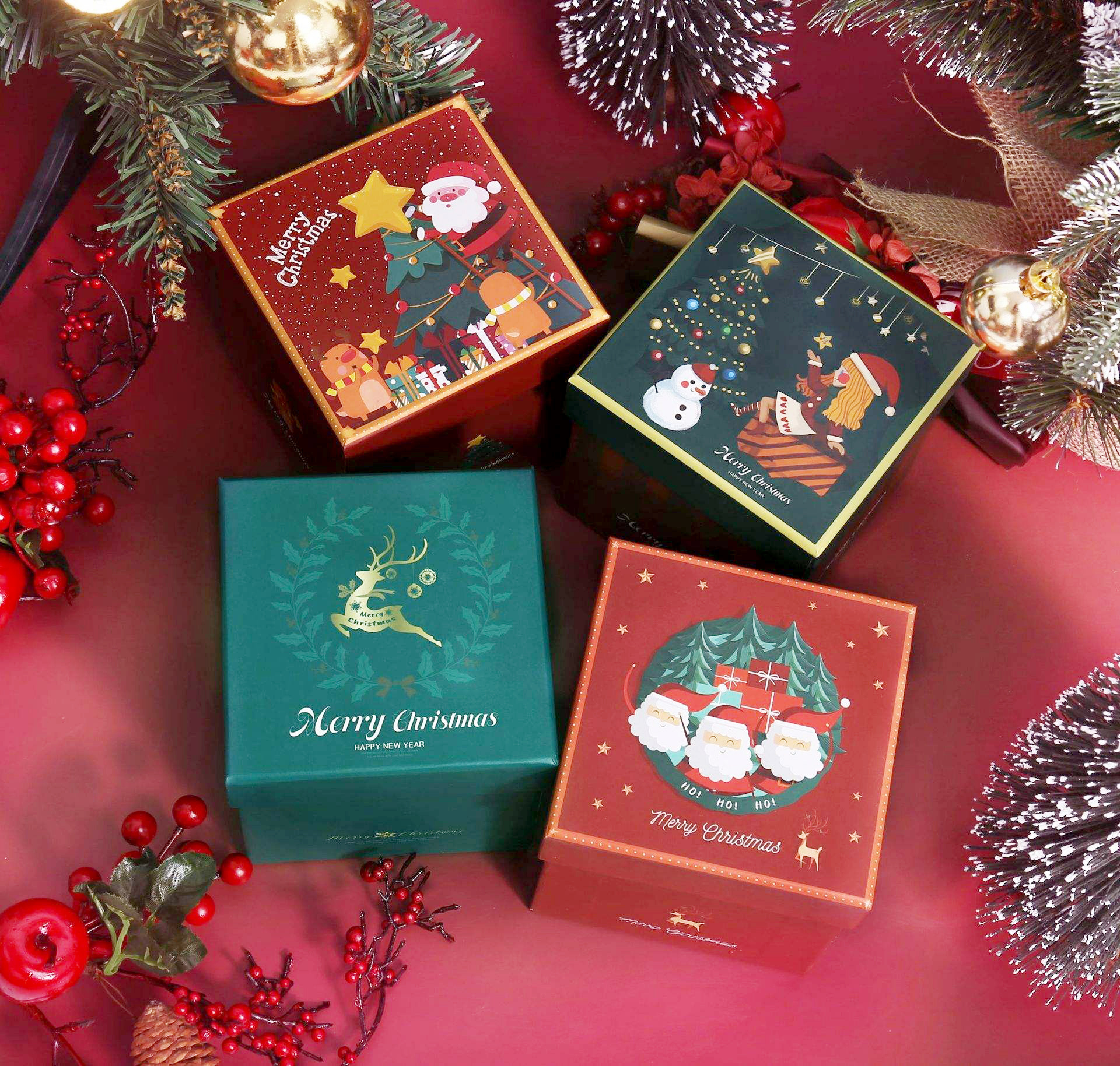 Christmas Gift Boxes New Year Gift Boxes Christmas Gift Boxes New Year Gift Boxes