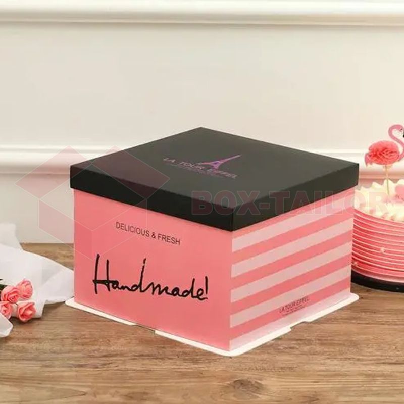 Customized Cake Food Box